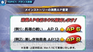 『ワールドチェイン』生放送まとめ。消費APの削減など各種改善を発表！ 次期UPデート情報も