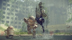 『NieR：Automata』のバトルシステムを公開。ポッドの強化や各種アクションなどの情報もお届け