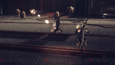 Nier Automata のバトルシステムを公開 ポッドの強化や各種アクションなどの情報もお届け 電撃オンライン