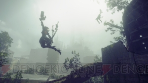 『NieR：Automata』のバトルシステムを公開。ポッドの強化や各種アクションなどの情報もお届け