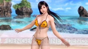 『DOAX3』木の実をイメージしたひとくちサイズの水着“ピスタチオ”の面積がやばい