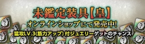 『DDON』アビリティ付きジュエリーを獲得できる月彫り＆星彫りの未鑑定装具【皇】が販売中