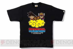 『ドラゴンボール』×『アラレちゃん』×“A BATHING APE”のコラボTシャツが登場