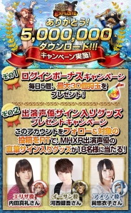 『MHXR』内田真礼さんや河西健吾さんのサイン入りグッズが当たるキャンペーンが実施