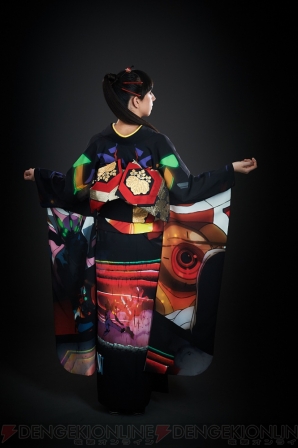 『EVANGELION × Full Graphic Kimono』