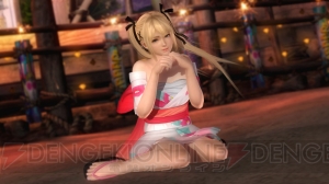 『DOA5 LR』ハッピー浴衣コスチューム登場。衝撃を受けると襟元や裾が大胆にはだける