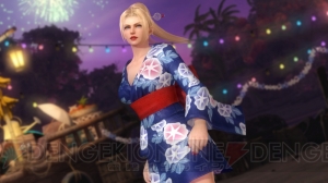 『DOA5 LR』ハッピー浴衣コスチューム登場。衝撃を受けると襟元や裾が大胆にはだける