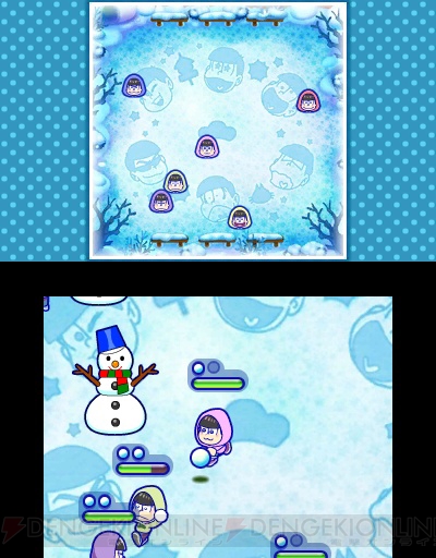 3DS『おそ松さん 松まつり！』で遊べるミニゲームを紹介。6つ子のかわいい表情にも注目