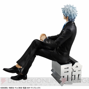 『銀魂』黒スーツ姿の銀さんフィギュア登場。付属の黒縁メガネが大人の魅力＆デキる男のオーラを演出