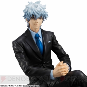 『銀魂』黒スーツ姿の銀さんフィギュア登場。付属の黒縁メガネが大人の魅力＆デキる男のオーラを演出