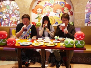 “ぷよぷよカフェ”が本日オープン。カーバングルのオムライスやウィルゥのカレーが食べられる！