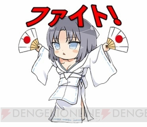 『閃乱カグラ』半蔵学院や月閃女学館のメンバーがLINEスタンプが初参乳！