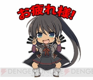 『閃乱カグラ』半蔵学院や月閃女学館のメンバーがLINEスタンプが初参乳！