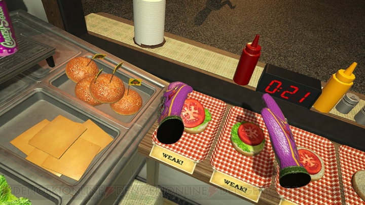 VRゲーム『Dead Hungry』が12月6日配信。ゾンビにデリシャスなバーガーを食わせて人間に戻せ