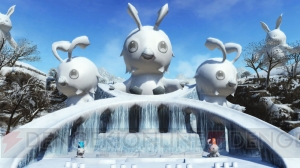 『PSO2』クリスマスロビーでアークスボールが雪玉に変身。ACスクラッチにサンタコスチューム登場