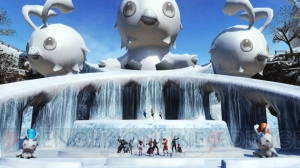 『PSO2』クリスマスロビーでアークスボールが雪玉に変身。ACスクラッチにサンタコスチューム登場