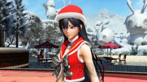 『PSO2』クリスマスロビーでアークスボールが雪玉に変身。ACスクラッチにサンタコスチューム登場