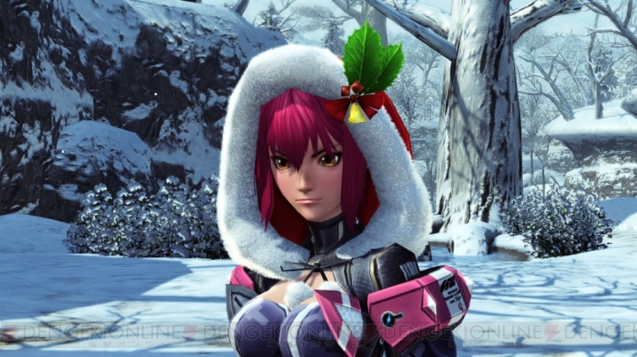 『PSO2』クリスマスロビーでアークスボールが雪玉に変身。ACスクラッチにサンタコスチューム登場