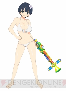 『閃乱カグラ PBS』濡れれば濡れるほどスケスケになる新コスチューム登場。ウォーターガンの情報も