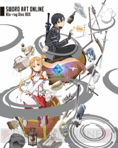 TVアニメ『SAO』BD-BOXのジャケットは足立慎吾さん描き下ろし。キリトとアスナが描かれたデザインに