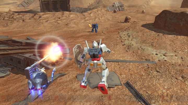 PS4『GUNDAM VERSUS』クローズドαテストで判明した2on2のバトルシステムや参戦機体を公開