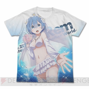 『リゼロ』ウェディング衣装のレムがビッグタオルやTシャツに。レム＆ラムのタペストリーなども発売