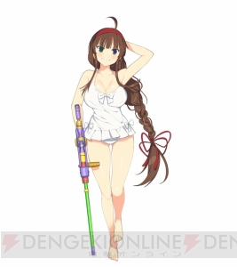 『閃乱カグラ PBS』出張購買部の描き下ろし看板娘が雪泉、日影、詠に決定