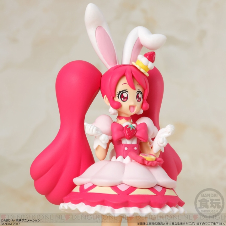 新アニメ『キラキラ☆プリキュアアラモード』キュアホイップたちの食玩フィギュアが3月発売