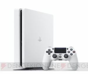 新型PS4初のカラバリ“グレイシャー・ホワイト”が発売決定。DUALSHOCK4の新色も