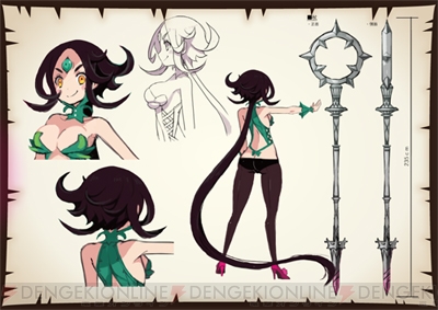 電撃ps Vol 630で 魔女と百騎兵2 の 覚醒魔女 設定画と潘めぐみさんのインタビューを掲載 電撃playstation