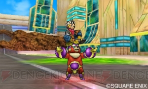 『DQMJ3　プロフェッショナル』に登場する神獣ウィンデオ、フレイシャ、ガオガイヤ、アックルの姿が明らかに