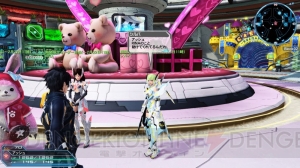 『PSO2』ロビーがバレンタイン仕様に。RINAたちがショップエリアに再登場