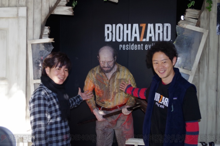 『バイオハザード7』発売記念イベントが渋谷MODIにて開催中。撮影してジャックと家族になろう