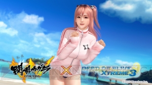 『DOAX3』に『閃乱カグラ』の制服や私服を模した水着が破壊機能付つきで登場