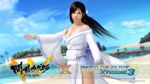 『DOAX3』に『閃乱カグラ』の制服や私服を模した水着が破壊機能付つきで登場