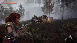 『Horizon Zero Dawn』初登場の機械の獣や成長システムが公開！ 体験プレイでアクションの全貌も明らかに