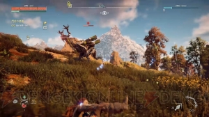 『Horizon Zero Dawn』初登場の機械の獣や成長システムが公開！ 体験プレイでアクションの全貌も明らかに