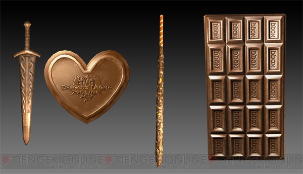『DDON』チョコレートでコーティングされたバレンタイン限定武器がボックストレジャーズロットに登場