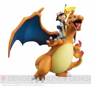 『ポケットモンスター』サトシ＆ピカチュウを乗せたリザードンのフィギュアが登場