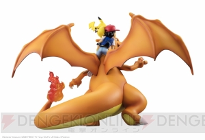 『ポケットモンスター』サトシ＆ピカチュウを乗せたリザードンのフィギュアが登場