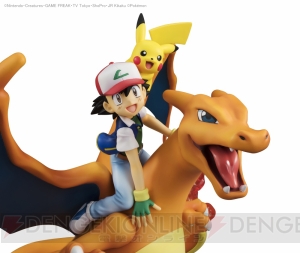 『ポケットモンスター』サトシ＆ピカチュウを乗せたリザードンのフィギュアが登場