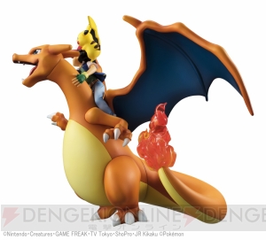 『ポケットモンスター』サトシ＆ピカチュウを乗せたリザードンのフィギュアが登場