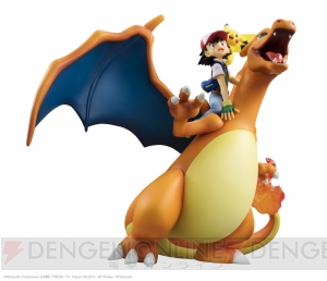 『ポケットモンスター』サトシ＆ピカチュウを乗せたリザードンのフィギュアが登場