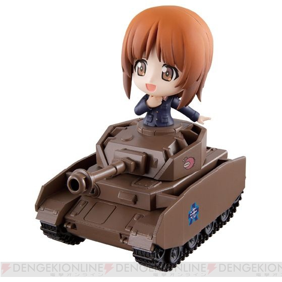 『ガルパン』各校の隊長たちの“ちびきゅんキャラ”と愛用戦車がセットに。 『一番くじプレミアム』が3月発売