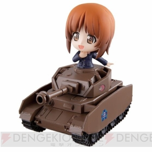 『ガルパン』各校の隊長たちの“ちびきゅんキャラ”と愛用戦車がセットに。 『一番くじプレミアム』が3月発売