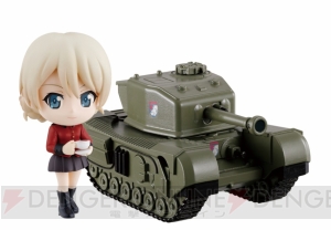 『ガルパン』各校の隊長たちの“ちびきゅんキャラ”と愛用戦車がセットに。 『一番くじプレミアム』が3月発売