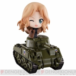 ガルパン』各校の隊長たちの“ちびきゅんキャラ”と愛用戦車がセットに