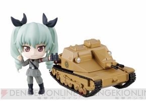 ガルパン』各校の隊長たちの“ちびきゅんキャラ”と愛用戦車がセットに