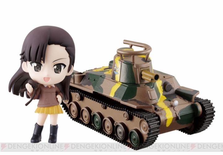 『ガルパン』各校の隊長たちの“ちびきゅんキャラ”と愛用戦車がセットに。 『一番くじプレミアム』が3月発売