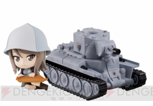 『ガルパン』各校の隊長たちの“ちびきゅんキャラ”と愛用戦車がセットに。 『一番くじプレミアム』が3月発売